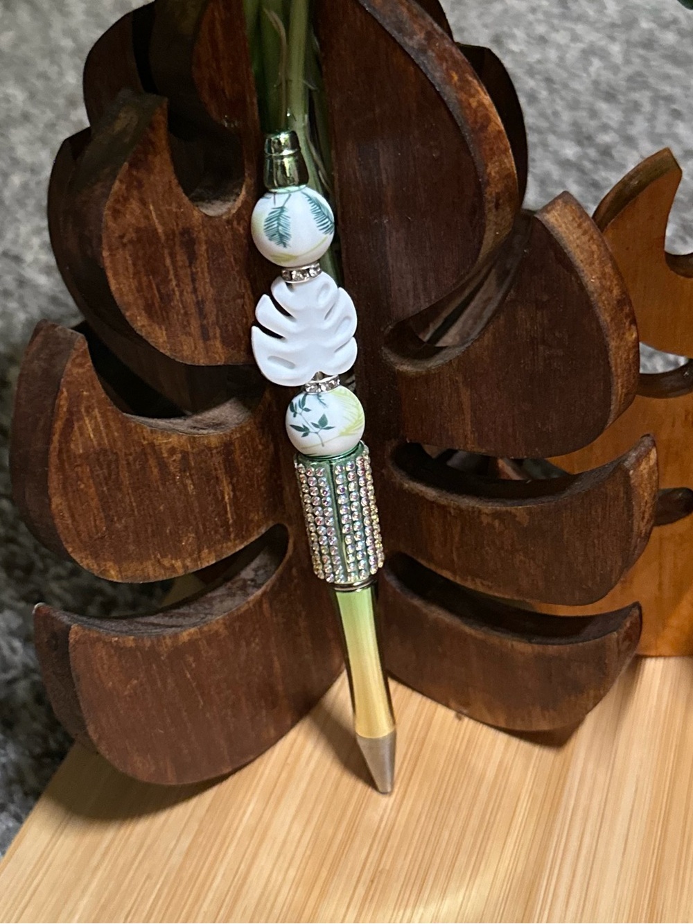 ✨‎ Handmade Beaded Pen   Silicone Pen | Stylish Everyday Writing + Refill✨